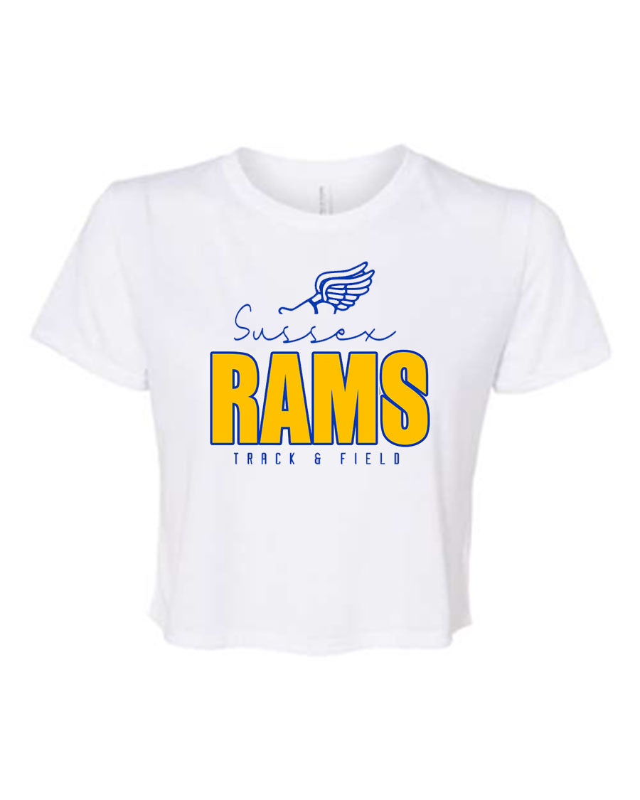 Sussex Rams Track Crop Top Design 4