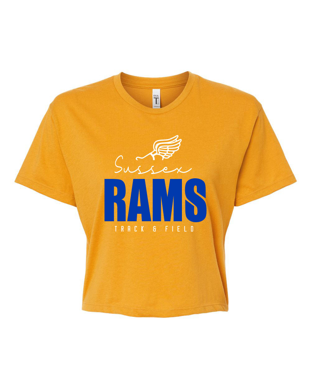 Sussex Rams Track Crop Top Design 4