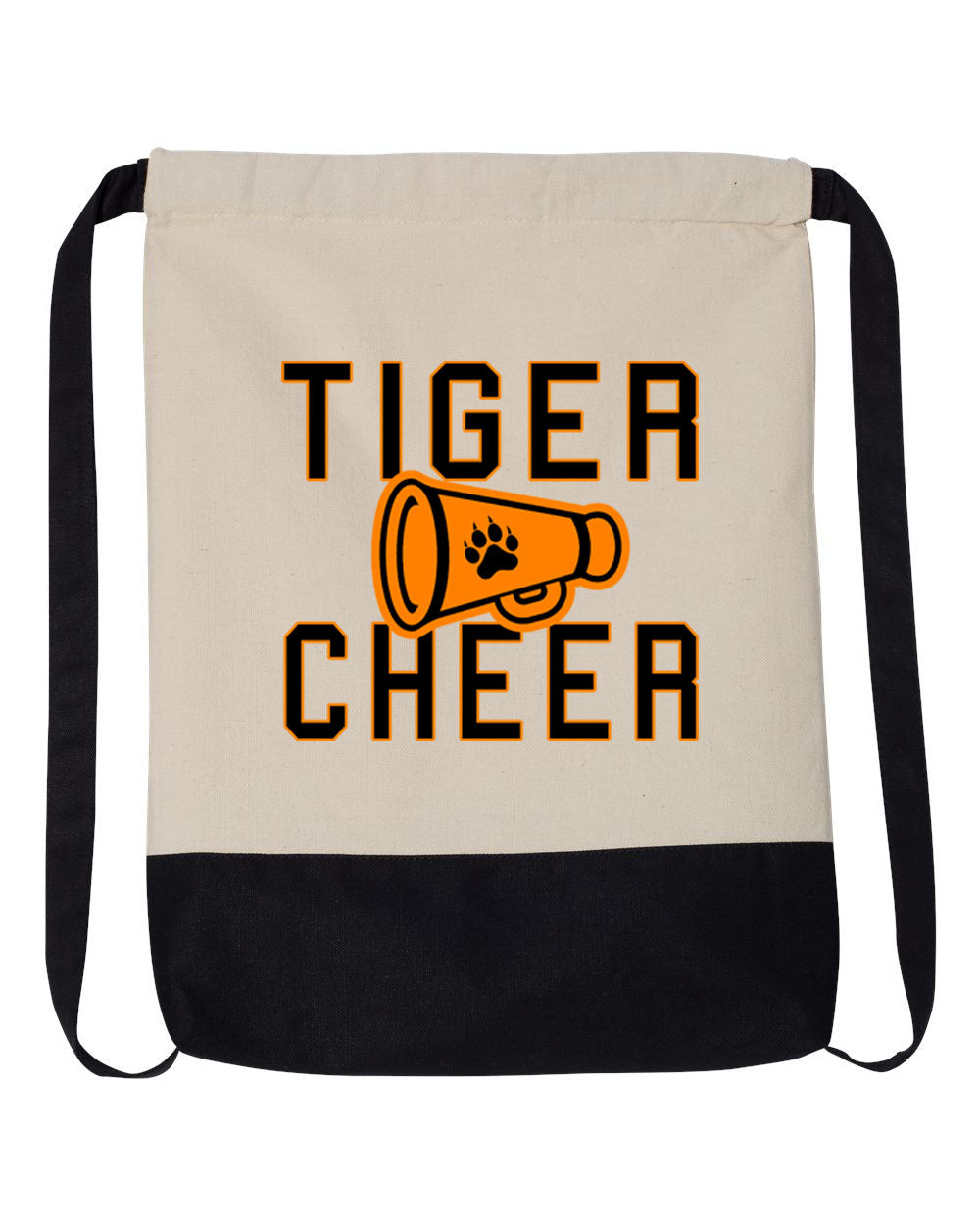 Tigers Cheer  Drawstring Bag Design 3