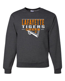 Tigers Cheer  non hooded sweatshirt Design 1