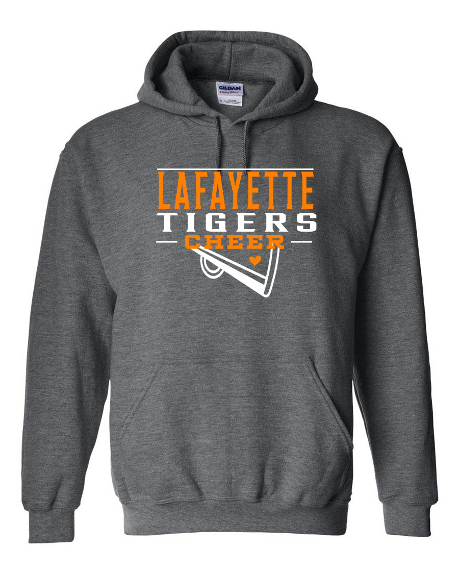 Tigers Cheer Hooded Sweatshirt Design 1