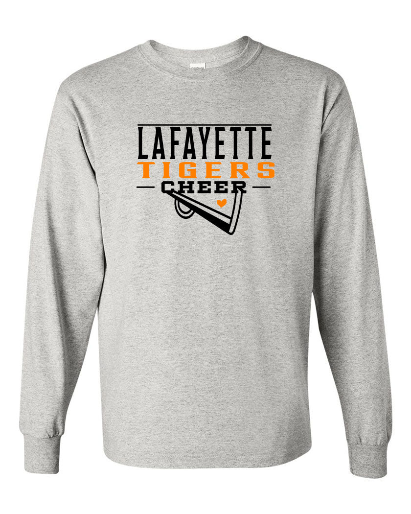 Tigers Cheer Long Sleeve Shirt Design 1