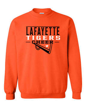 Tigers Cheer  non hooded sweatshirt Design 1