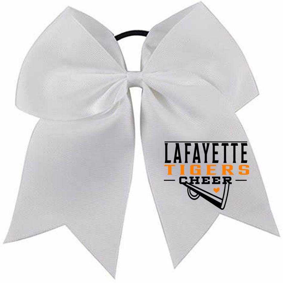 Tigers Cheer Bow Design 1