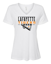 Tigers Cheer V-neck T-Shirt Design 1