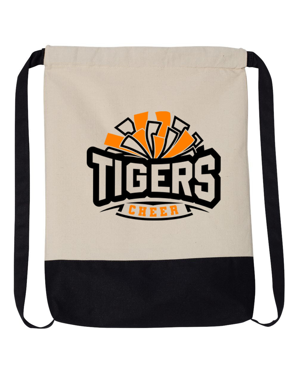 Tigers Cheer  Drawstring Bag Design 2