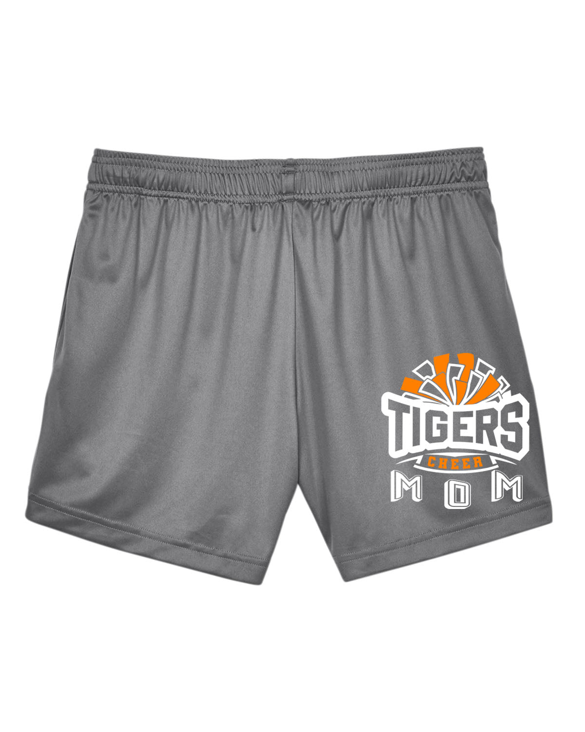 Tigers Cheer Ladies Performance Shorts Design 2