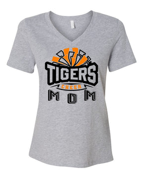 Tigers Cheer V-neck T-Shirt Design 2