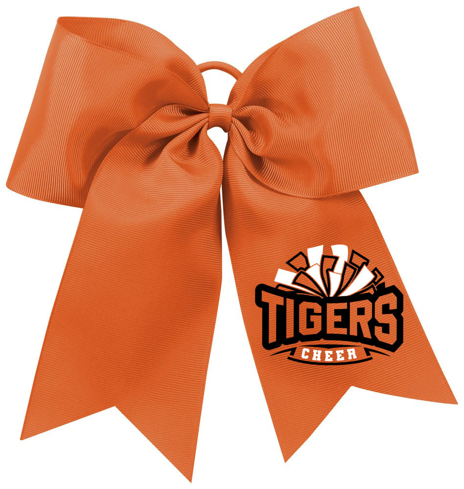 Tigers Cheer Bow Design 2