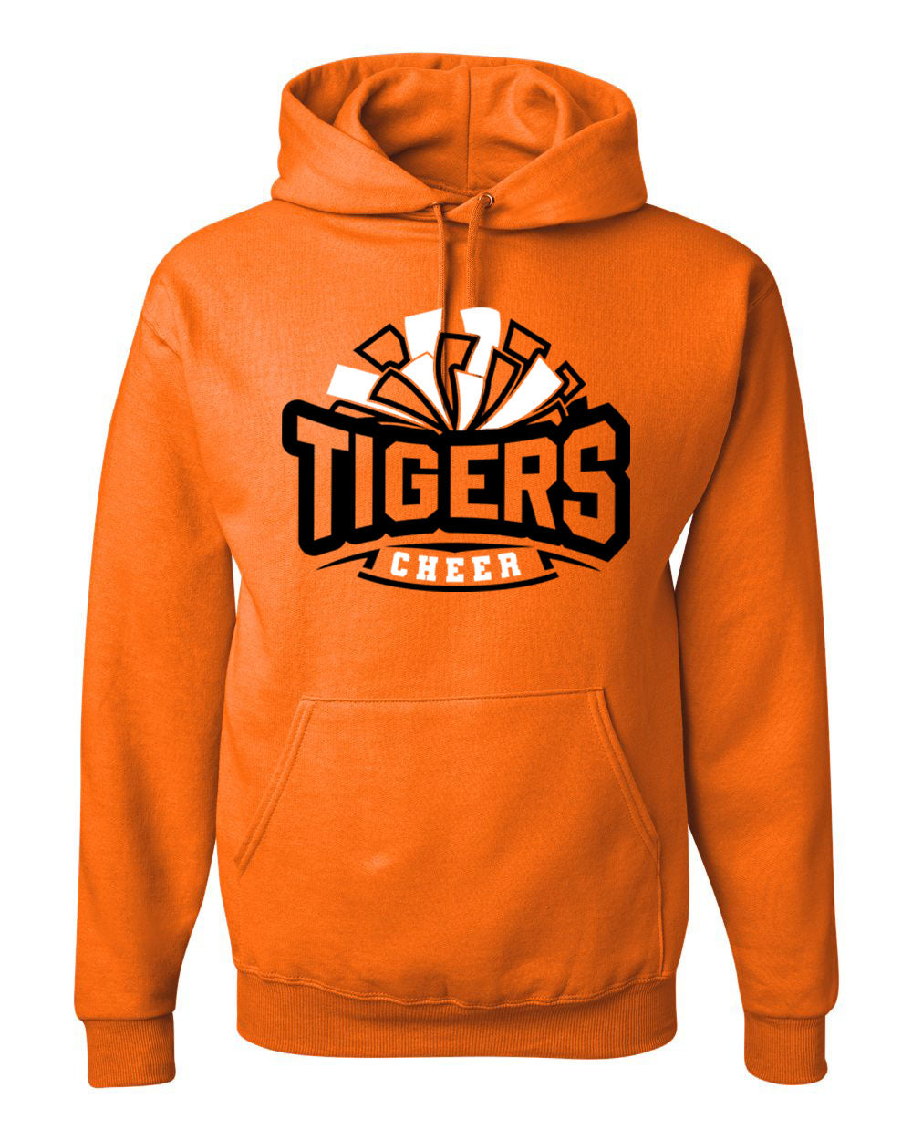 Tigers Cheer Hooded Sweatshirt Design 2