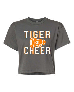 Tigers Cheer Crop Top Design 3