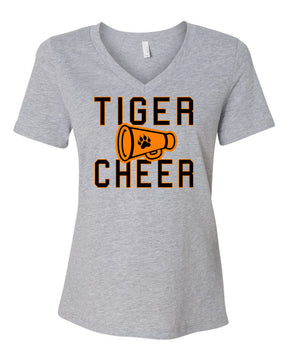 Tigers Cheer V-neck T-Shirt Design 3