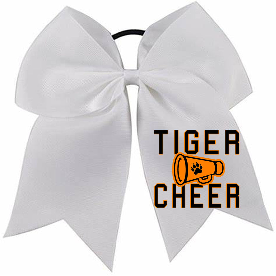 Tigers Cheer Bow Design 3