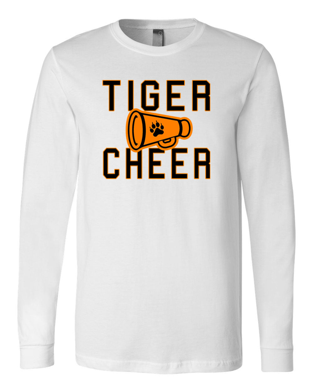 Tigers Cheer Long Sleeve Shirt Design 3