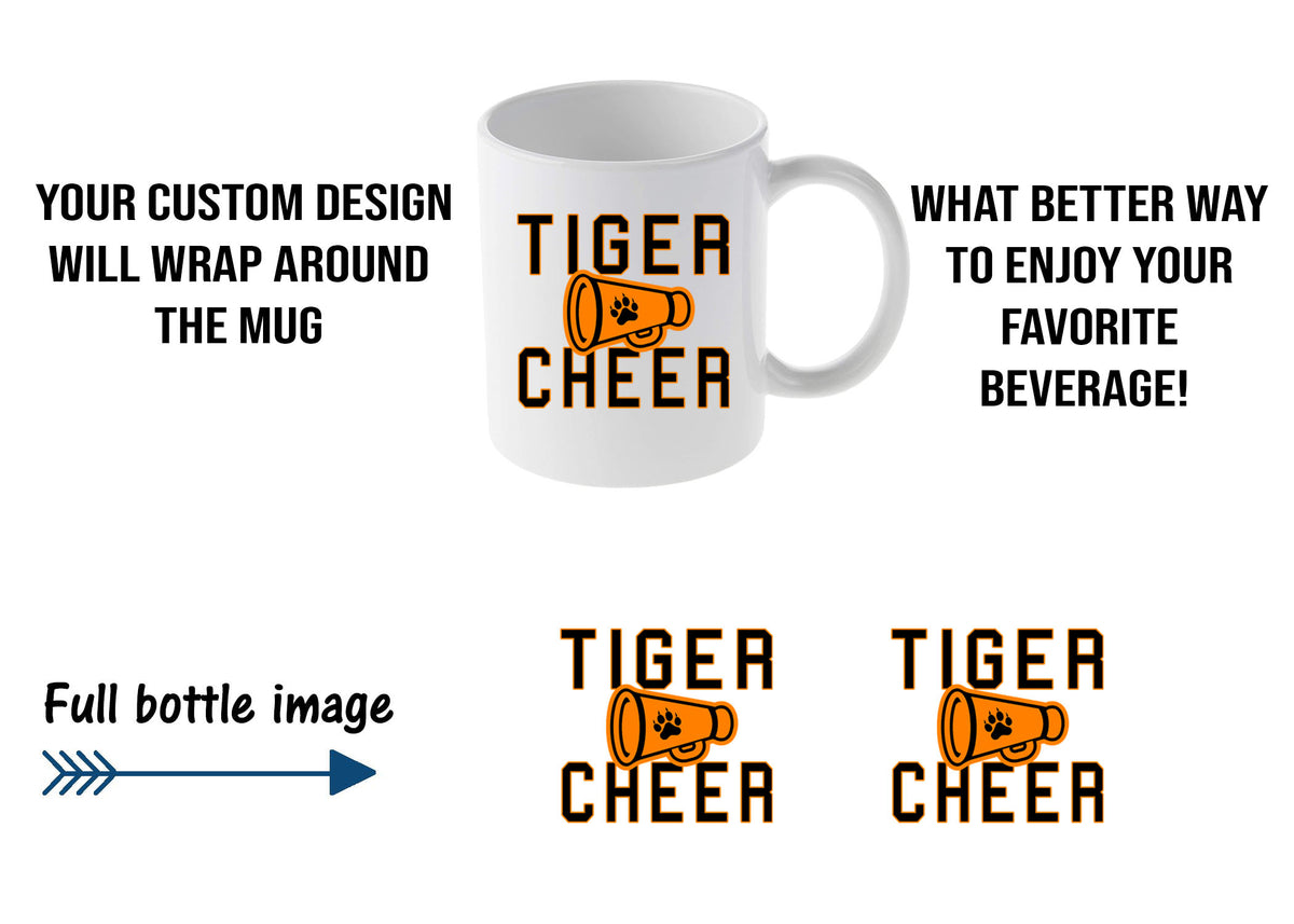 Tigers Cheer Mug Design 3