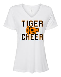 Tigers Cheer V-neck T-Shirt Design 3