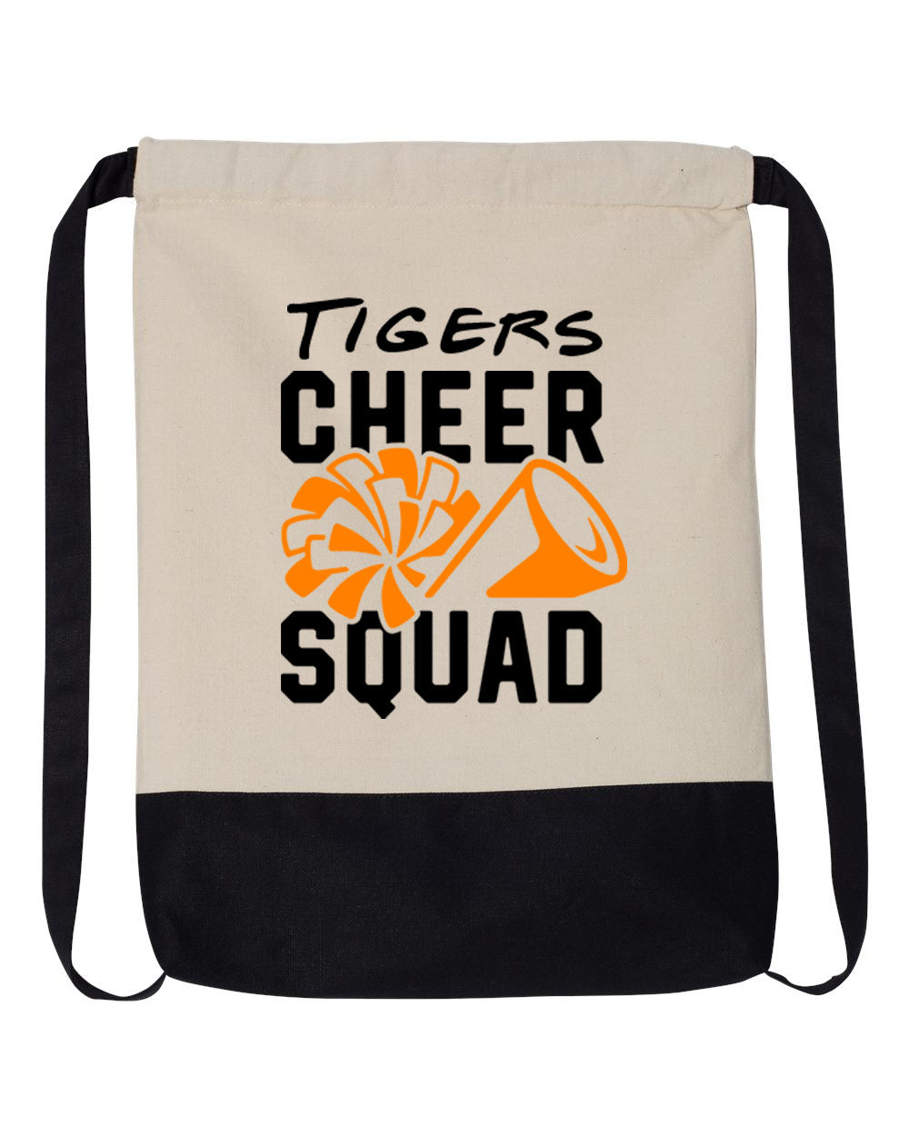 Tigers Cheer  Drawstring Bag Design 4