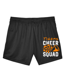Tigers Cheer Ladies Performance Shorts Design 4