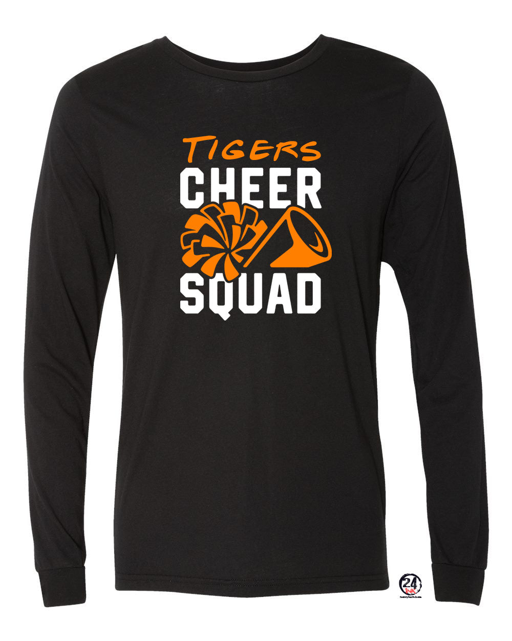 Tigers Cheer Long Sleeve Shirt Design 4