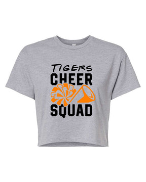 Tigers Cheer Crop Top Design 4
