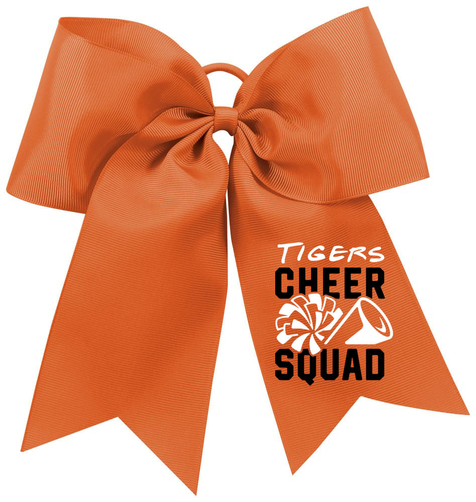 Tigers Cheer Bow Design 4