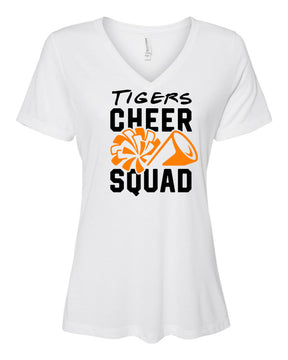 Tigers Cheer V-neck T-Shirt Design 4