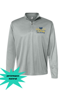 Vernon Cheer Quarter Zip Long Sleeve Design 18