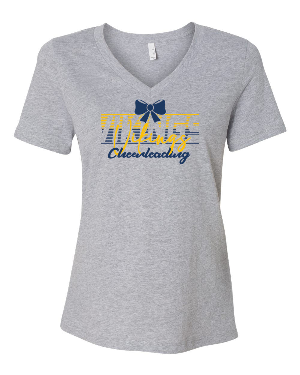 Vernon Cheer V-neck T-shirt Design 18