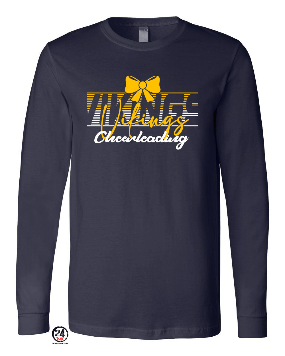 Vernon Cheer Long Sleeve Shirt Design 18