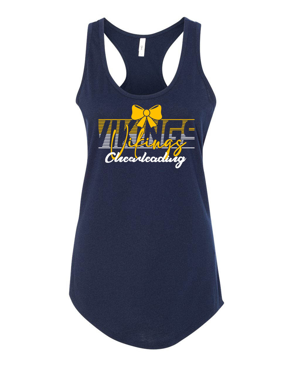 Vernon Cheer Racerback Tank Top Design 18