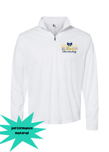 Vernon Cheer Quarter Zip Long Sleeve Design 18