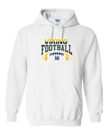 Viking Football Design 8 Hooded Sweatshirt