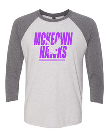 McKeown Hawks Raglan shirt