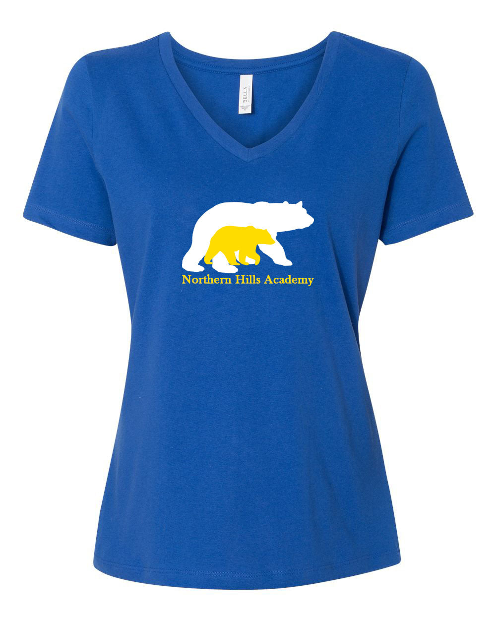 Northern Hills 2 Bears V-neck T-shirt