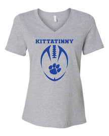 Football Paw V-neck T-Shirt