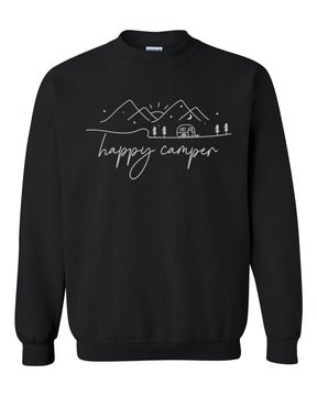 Happy Camper non hooded sweatshirt