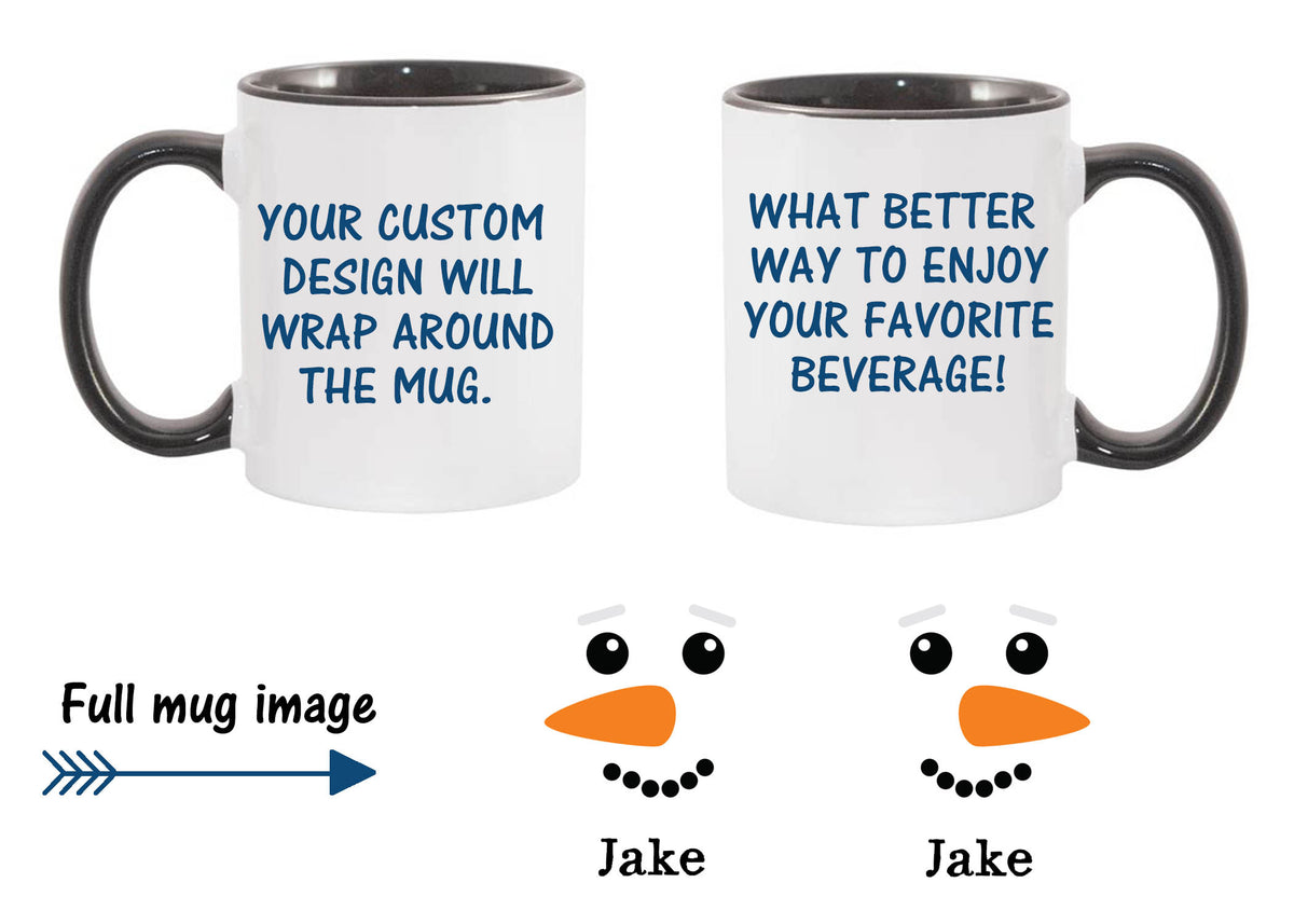 Snowman Personalized Mug