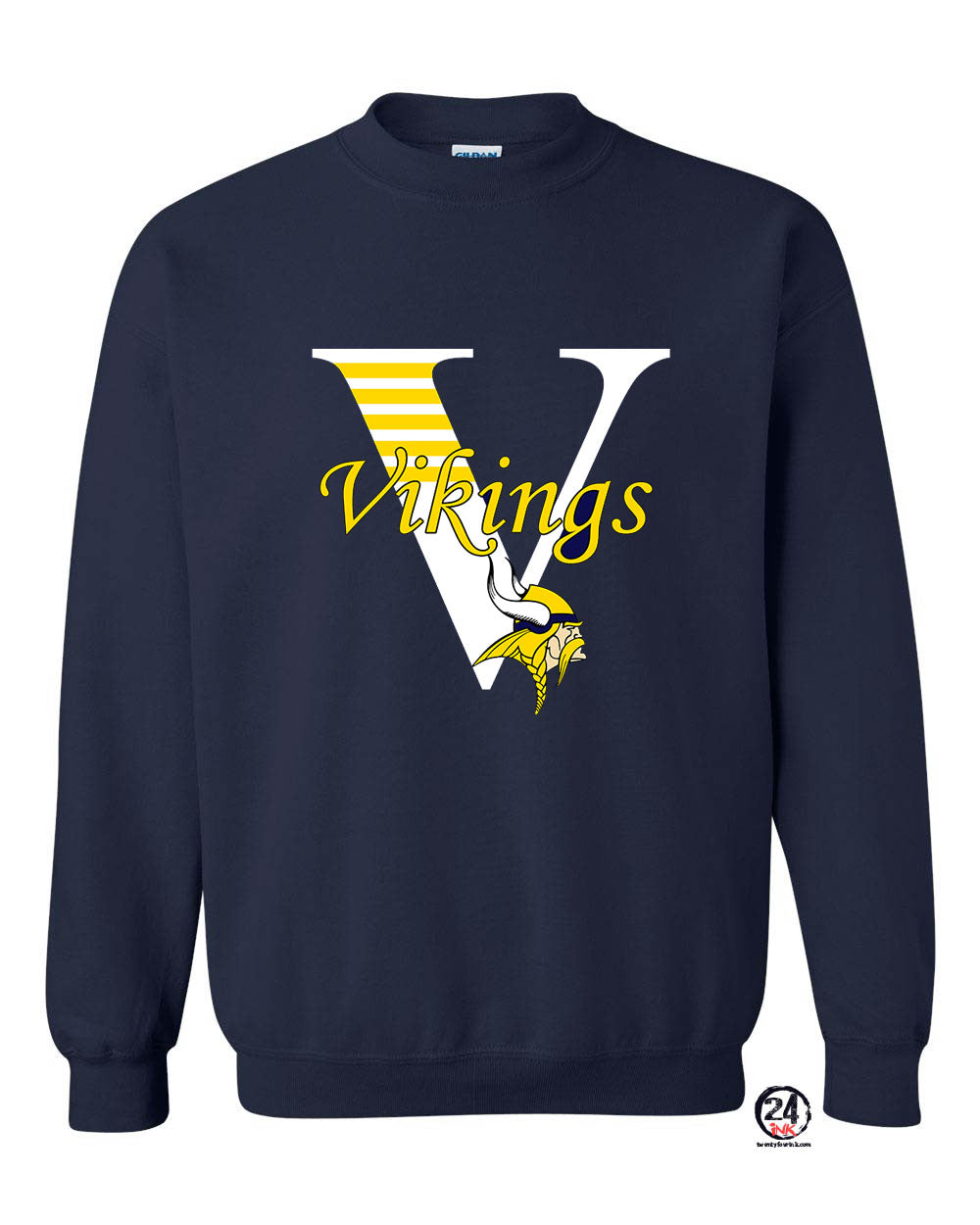 Vernon design 5 non hooded sweatshirt