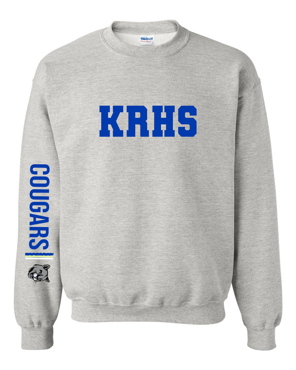 KRHS Design 5 non hooded sweatshirt