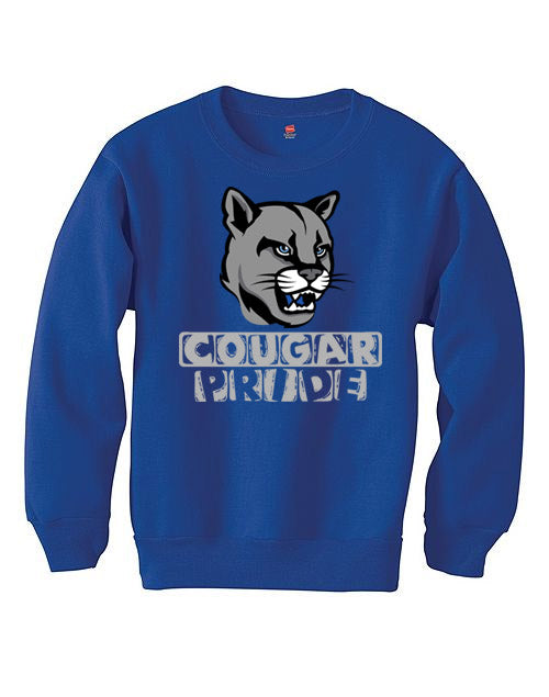 Cougar Pride non hooded sweatshirt