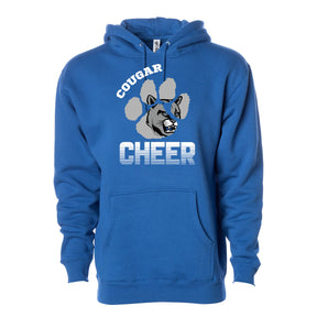 Cougar paw Hooded Sweatshirt