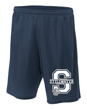 Stillwater School Design 15 Mesh Shorts
