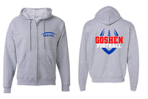 Goshen Football Zip up Sweatshirt