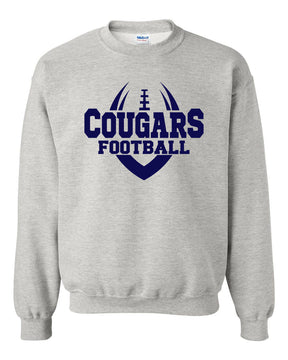 Cougars Football Design 2 Non Hooded Sweatshirt