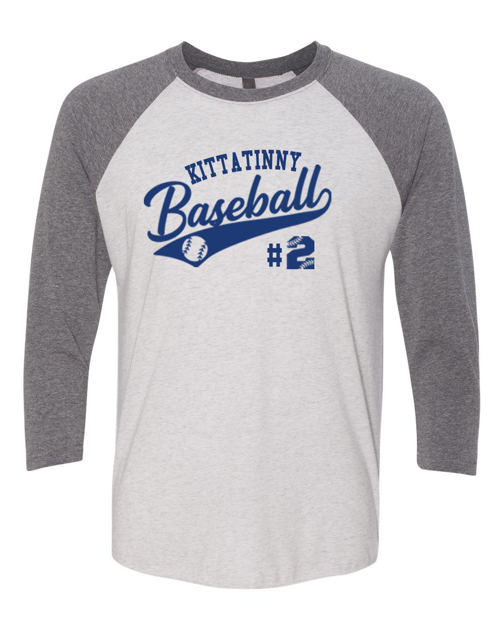 Kittatinny Baseball design 3 Raglan shirt