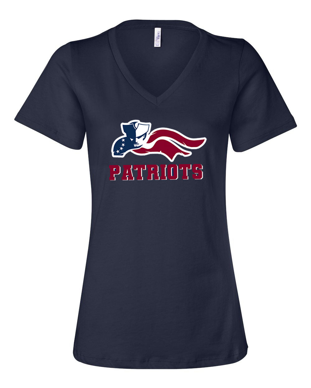 Patriots logo V-neck T-shirt