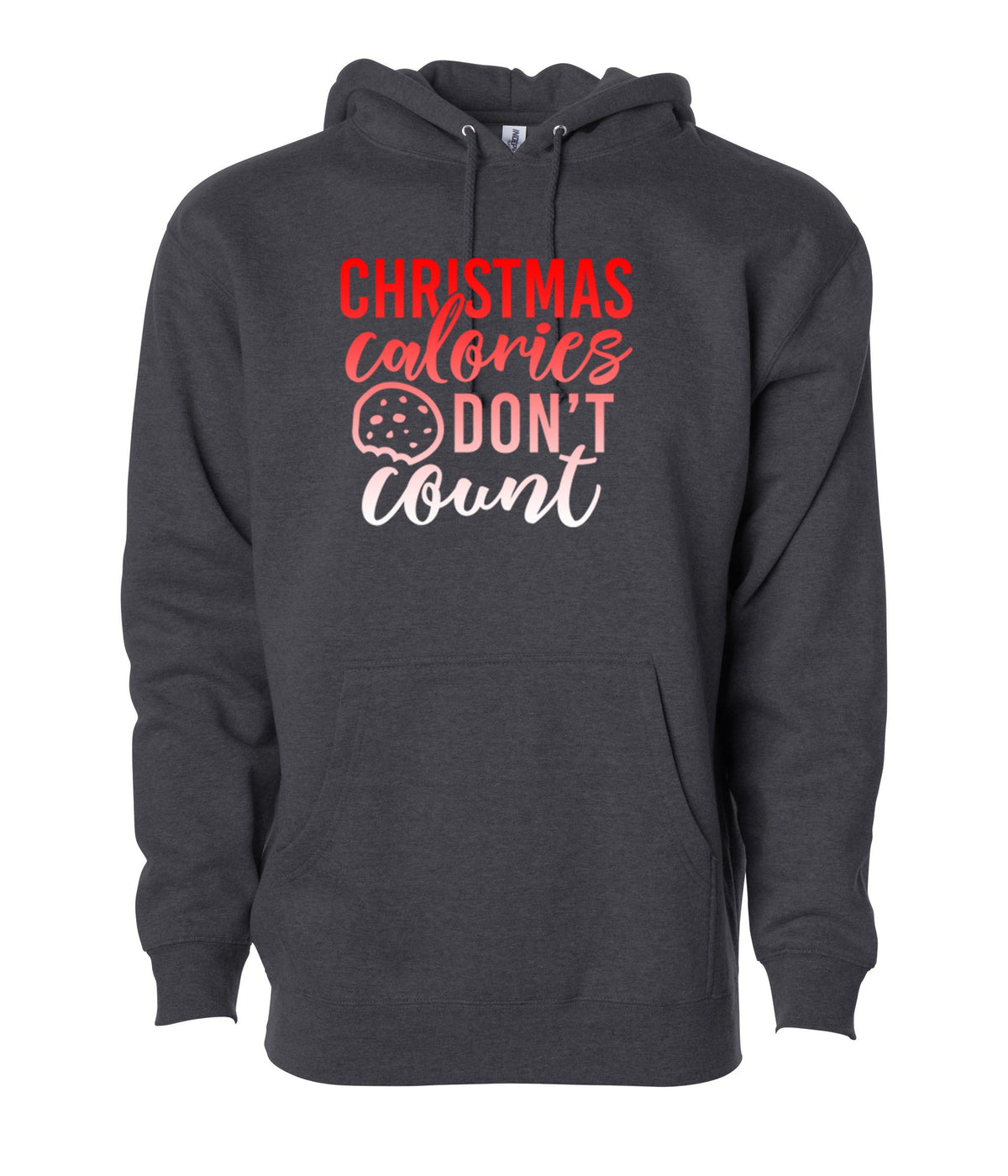 Christmas calories Don't Count Hooded Sweatshirt