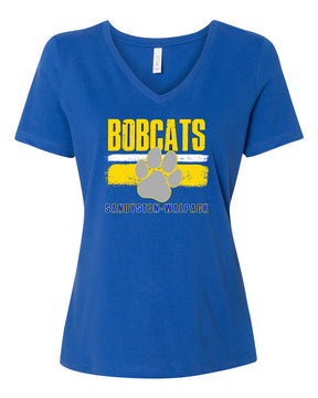 Bobcats V-neck T-shirt