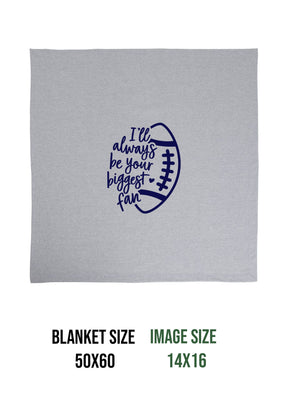 NW Football Design 9 Blanket