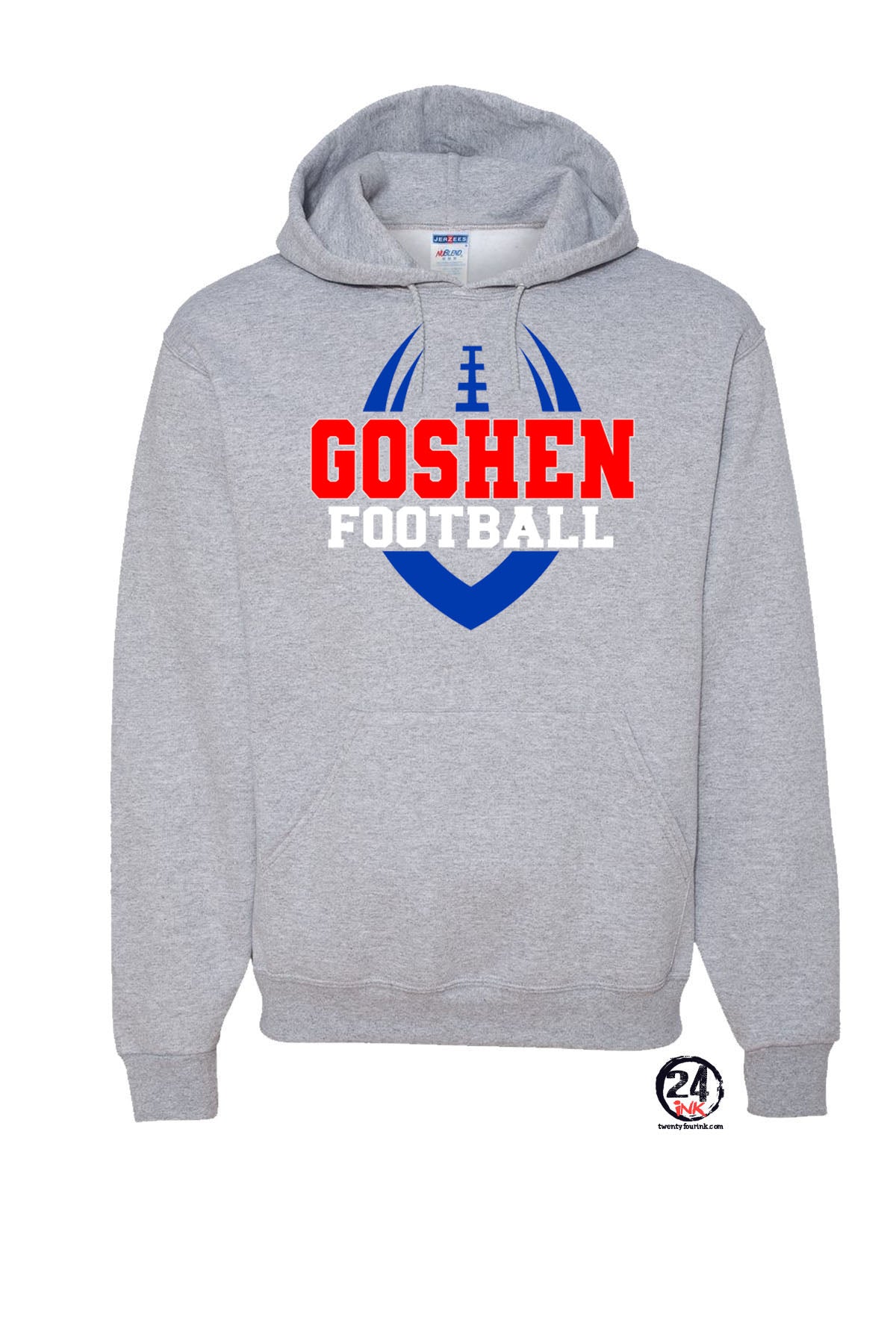 Goshen Football Design 1 Hooded Sweatshirt